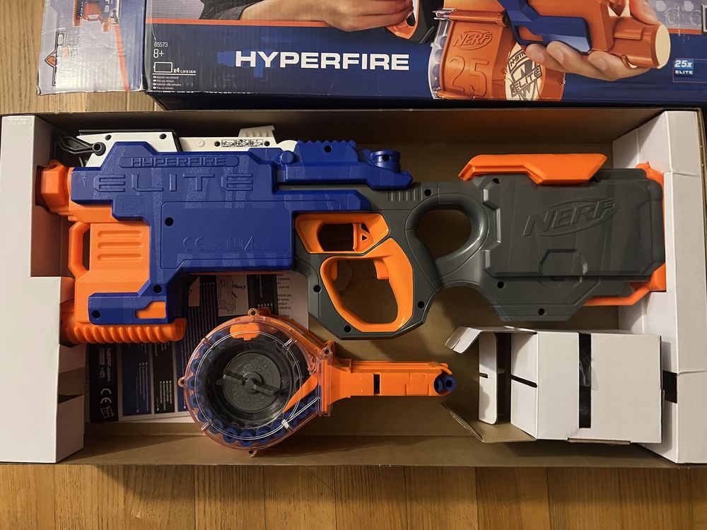 Nerf hyperfire elite