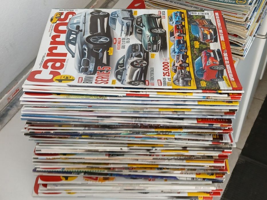 Vendo 60 Revistas Carros