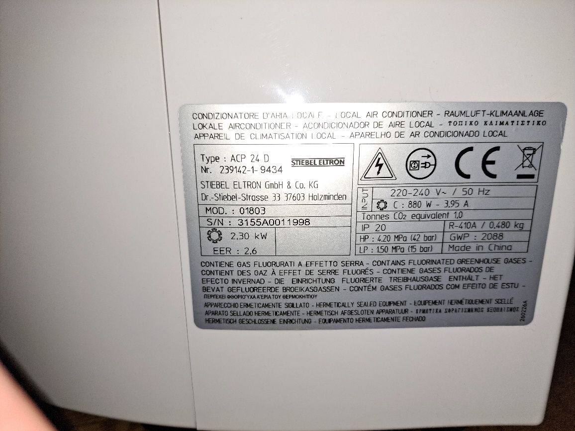 Klimatyzacja  Stiebel Eltron
