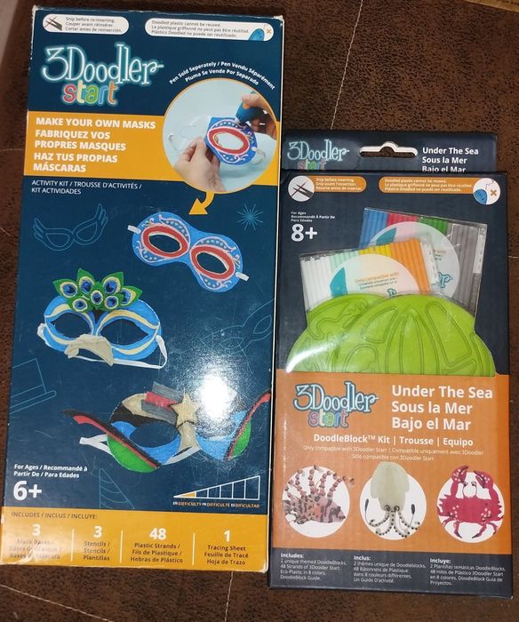Набори для 3Doodler Start Маскарад та Підводний світ