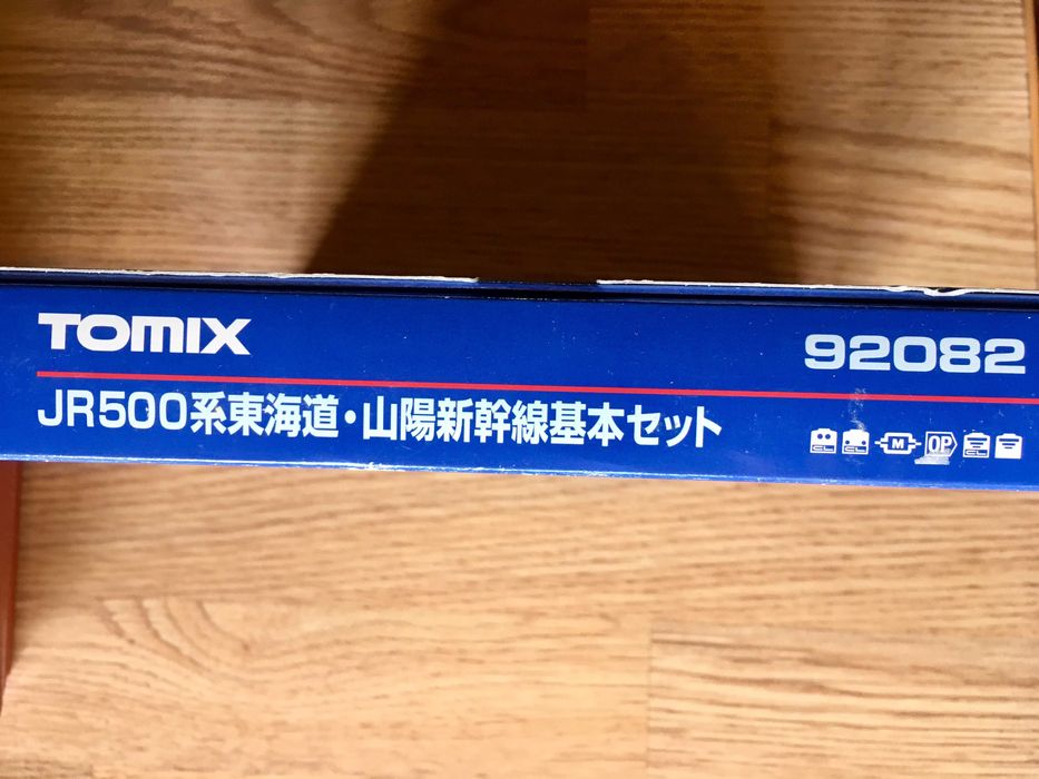 Моделі електропоїздів Tomix 92082 JR 500 + рейки, Нові, made in Japan
