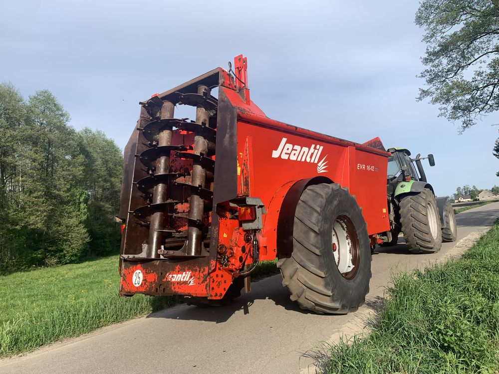 Rozrzutnik Jeantil EVR 16-12, 12-14 ton, 13r, brochard, rolland,