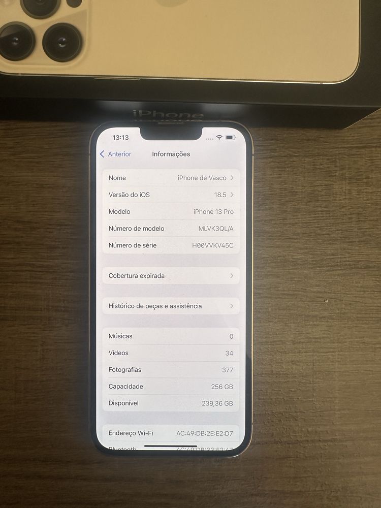 IPHONE 13 Pro 256 GB