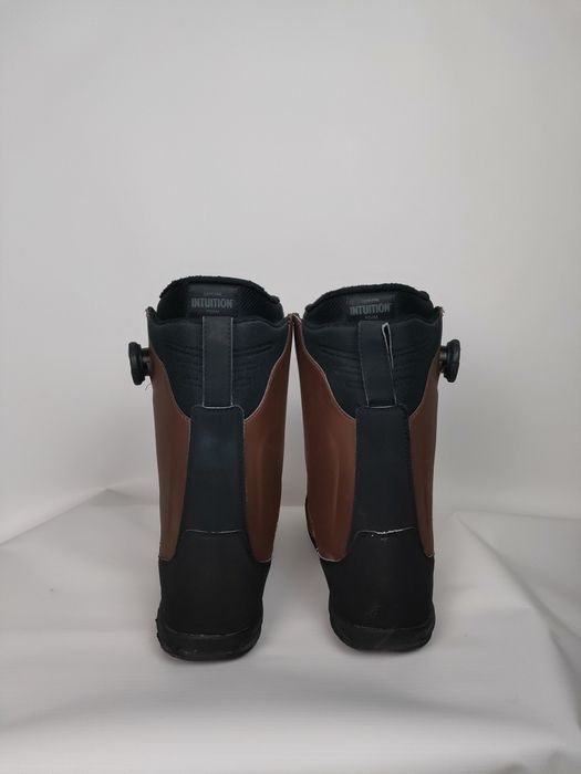 Czarno brązowe buty snowboardowe Ride boa