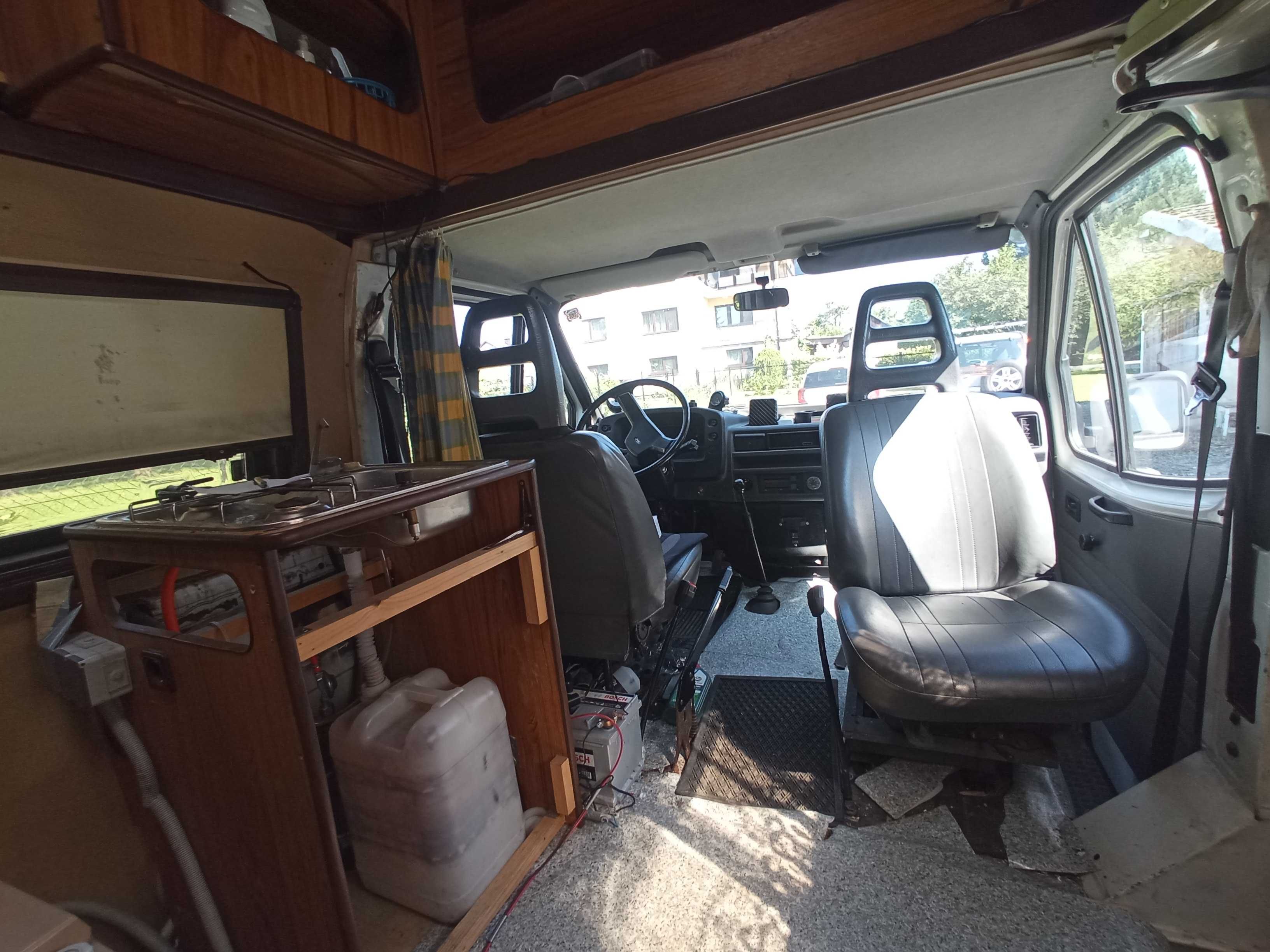 Kampervan ford transit