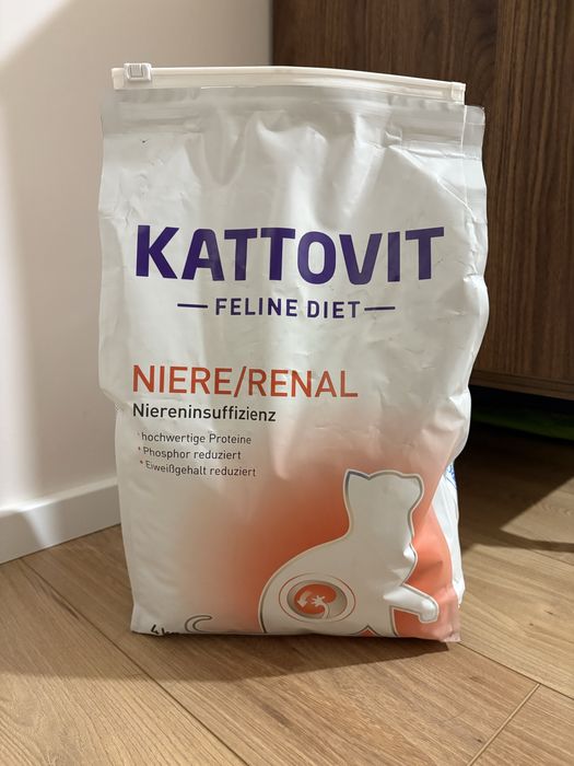 Kattovit karma sucha dla kota Renal Niere dla nerkowców 4kg