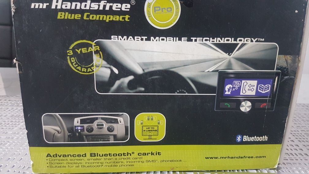 Zestaw samochodowy  głośnomówiący Bluetooth Polecam