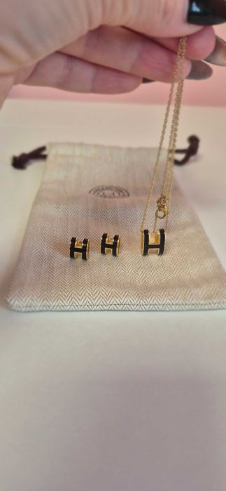 Кулон, сережки, Herme#, оригинал, підвіс, колье. Louis V