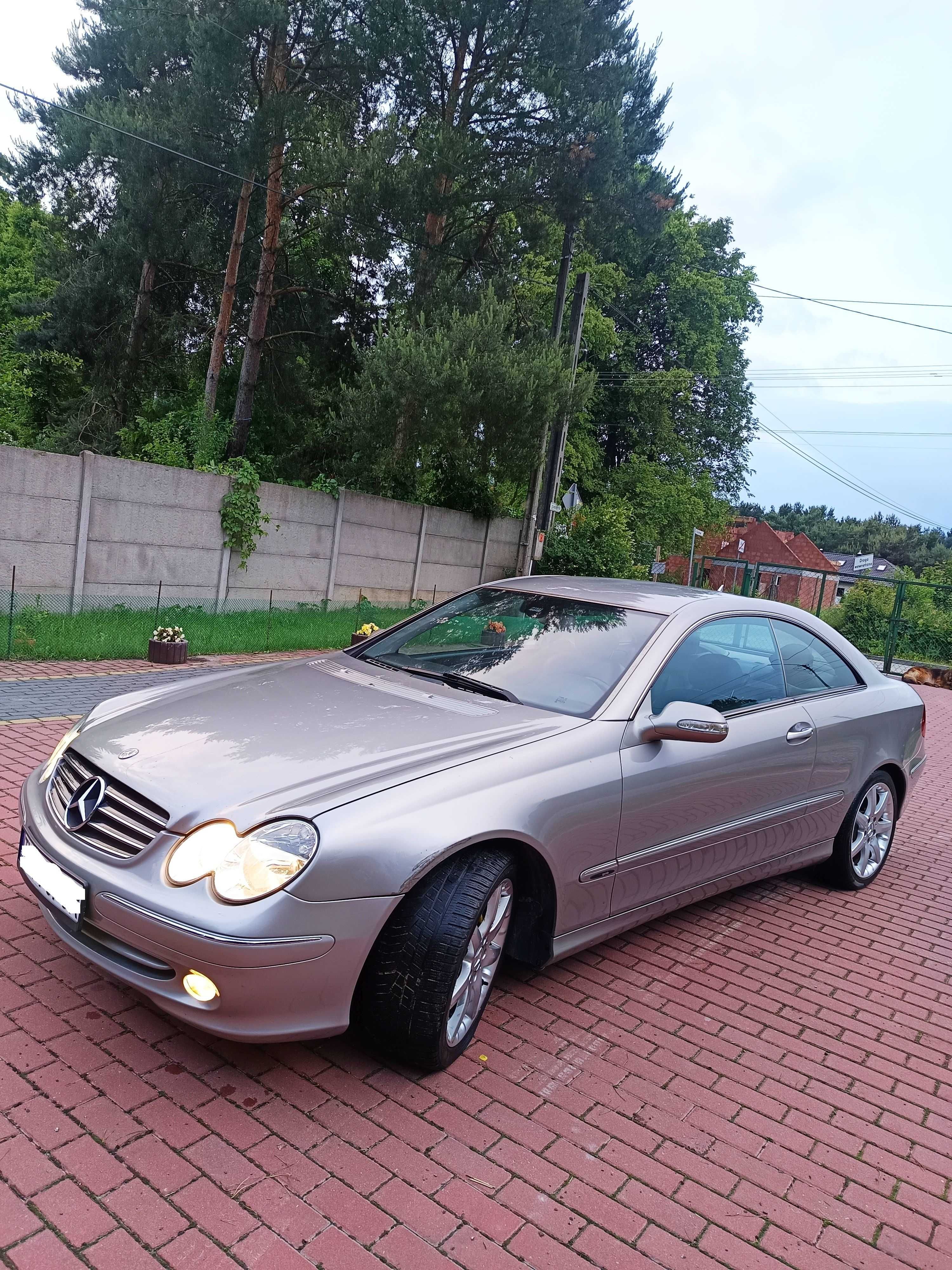 MERCEDES CLK 2.7 diesel 2006r rejestr. zamiana