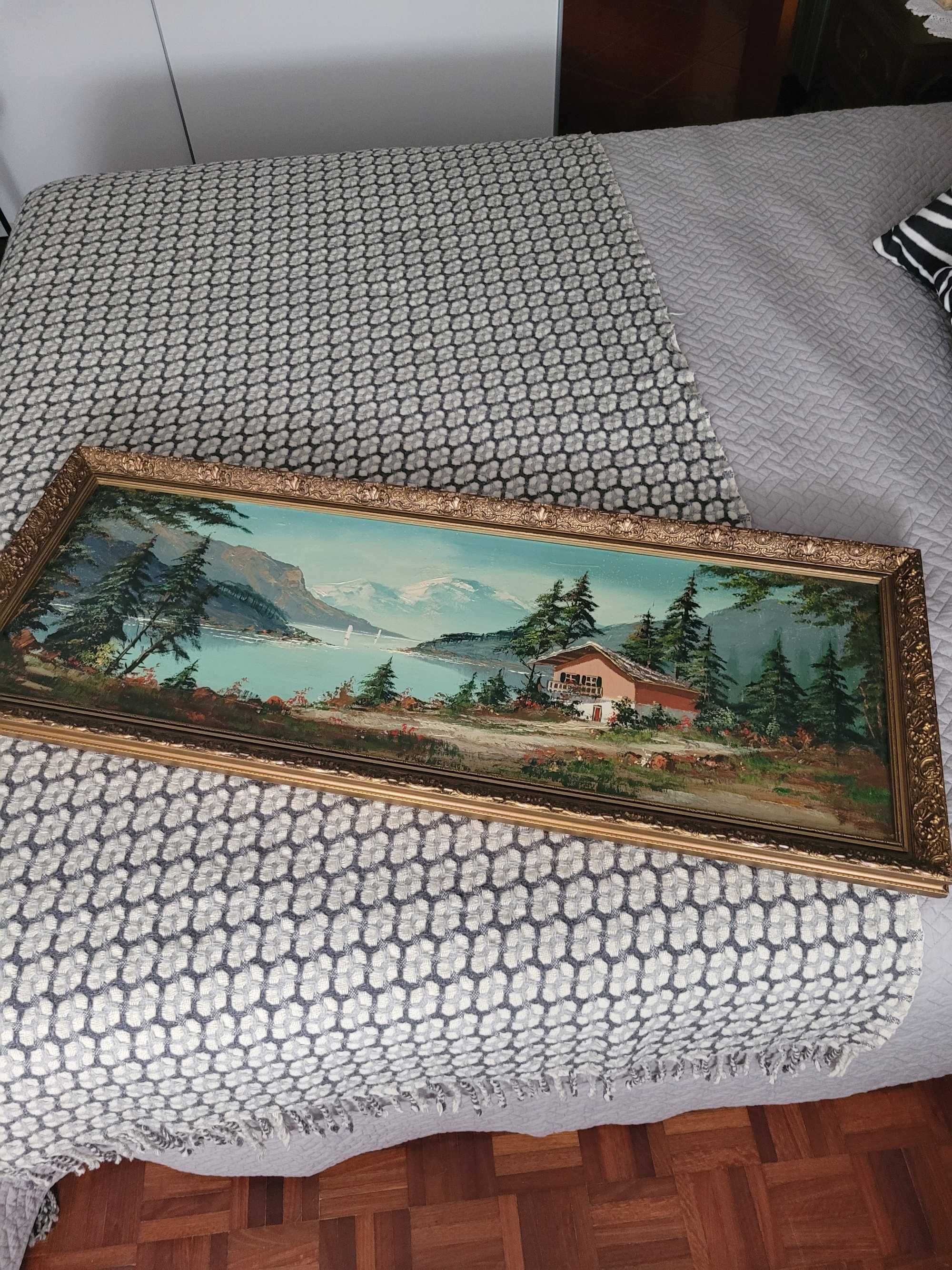 Quadro com paisagem linda...