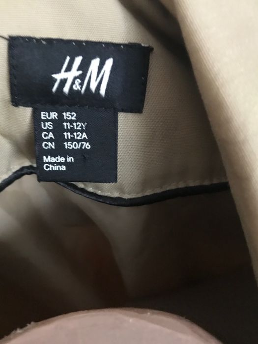Тренч H&M на дівчинку 152, ціна 100 грн
