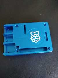 Caixa Raspberry Pi 4 Alumínio Azul