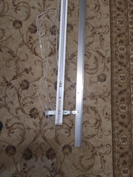 Карниз алюминиевый двойной