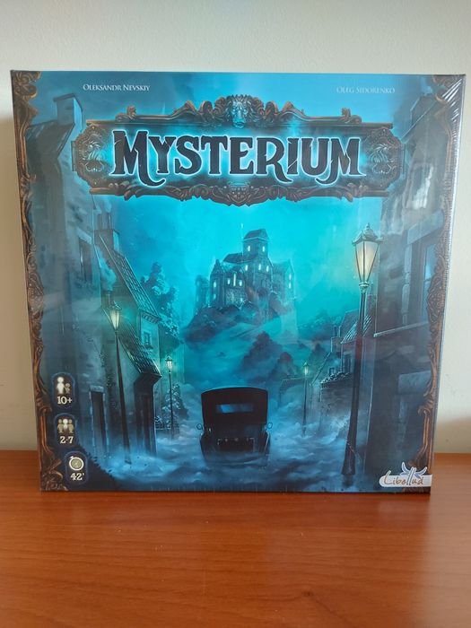 Jogo de tabuleiro "Mysterium" novo a estrear, com celofane de origem
