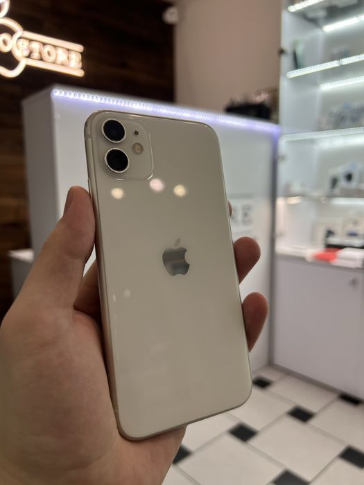 Акція! NEVERLOCK iPhone 11 (128gb) • Айфон 11 128гб • White / Білий