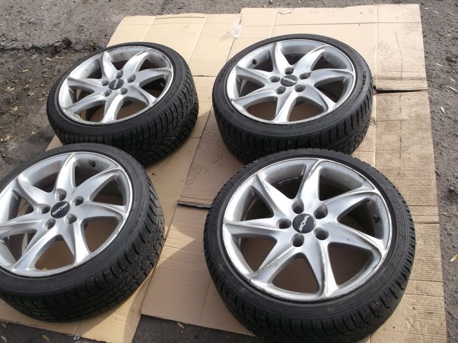mazda 6 felgi aluminiowe 5x114.3 8jx17" 215/40r17 ronal 51r7805 nissan