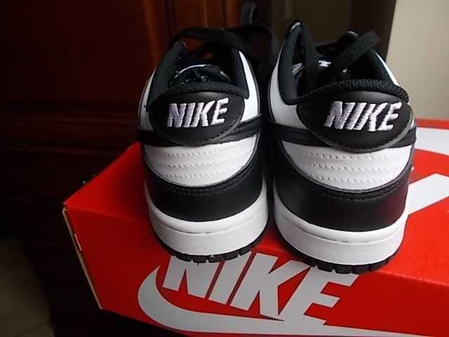 (roz. 38,5 -24 cm) Nike Dunk Low Black White 2021 Jordan 1 Dunk Panda