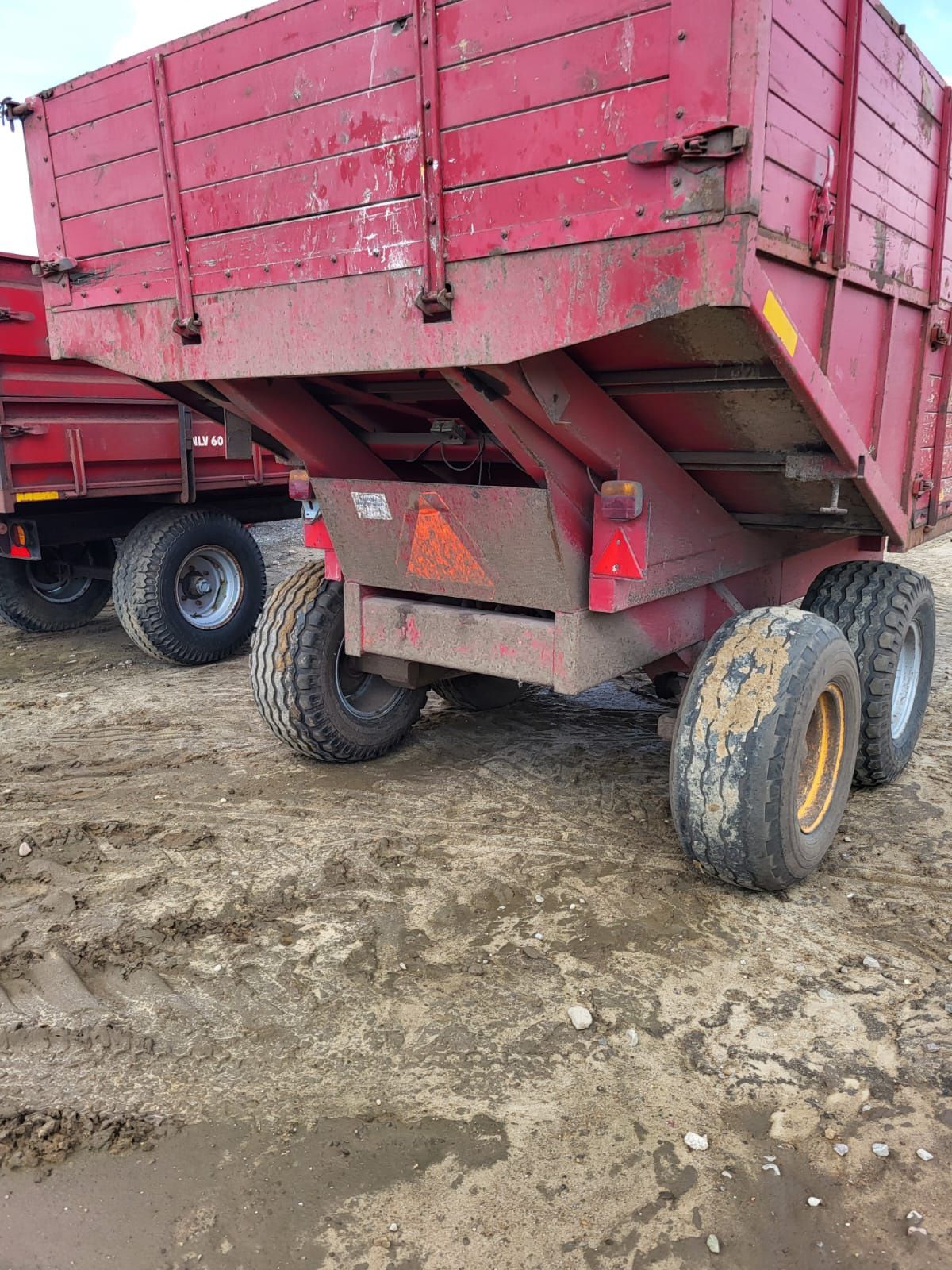 Przyczepa rolnicza tandem BAASTRUP Navtek 6btonb