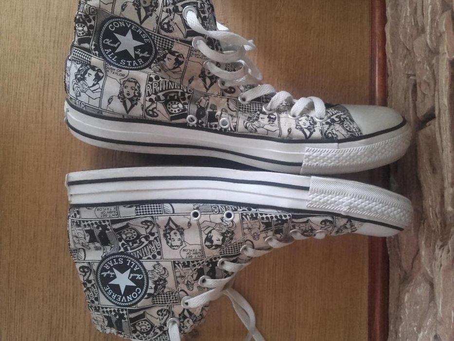 Convers all star Chuck wysokie trampki tenisowki DC komiks 44 28,5c