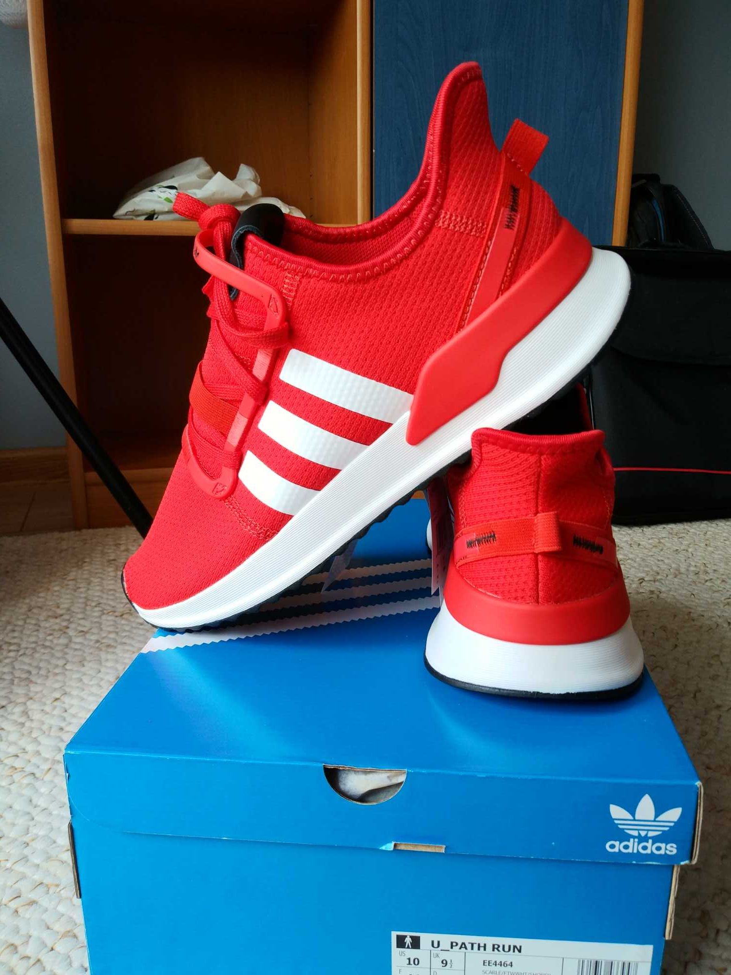 Adidas U_Path Run rozmiar 44 czerwone