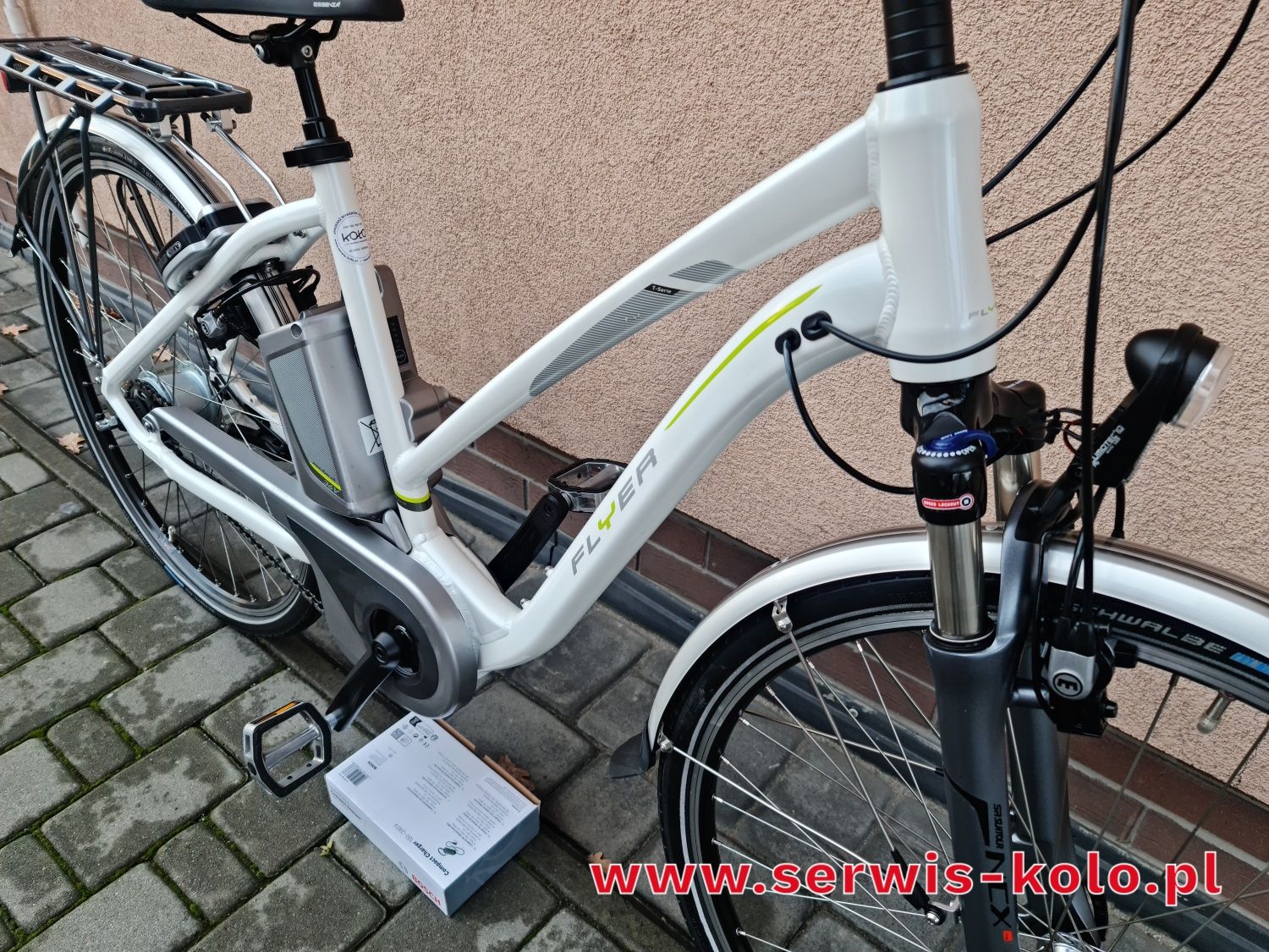 Rower elektryczny damski damka FLYER koła 28 SHIMANO NEXUS okazja