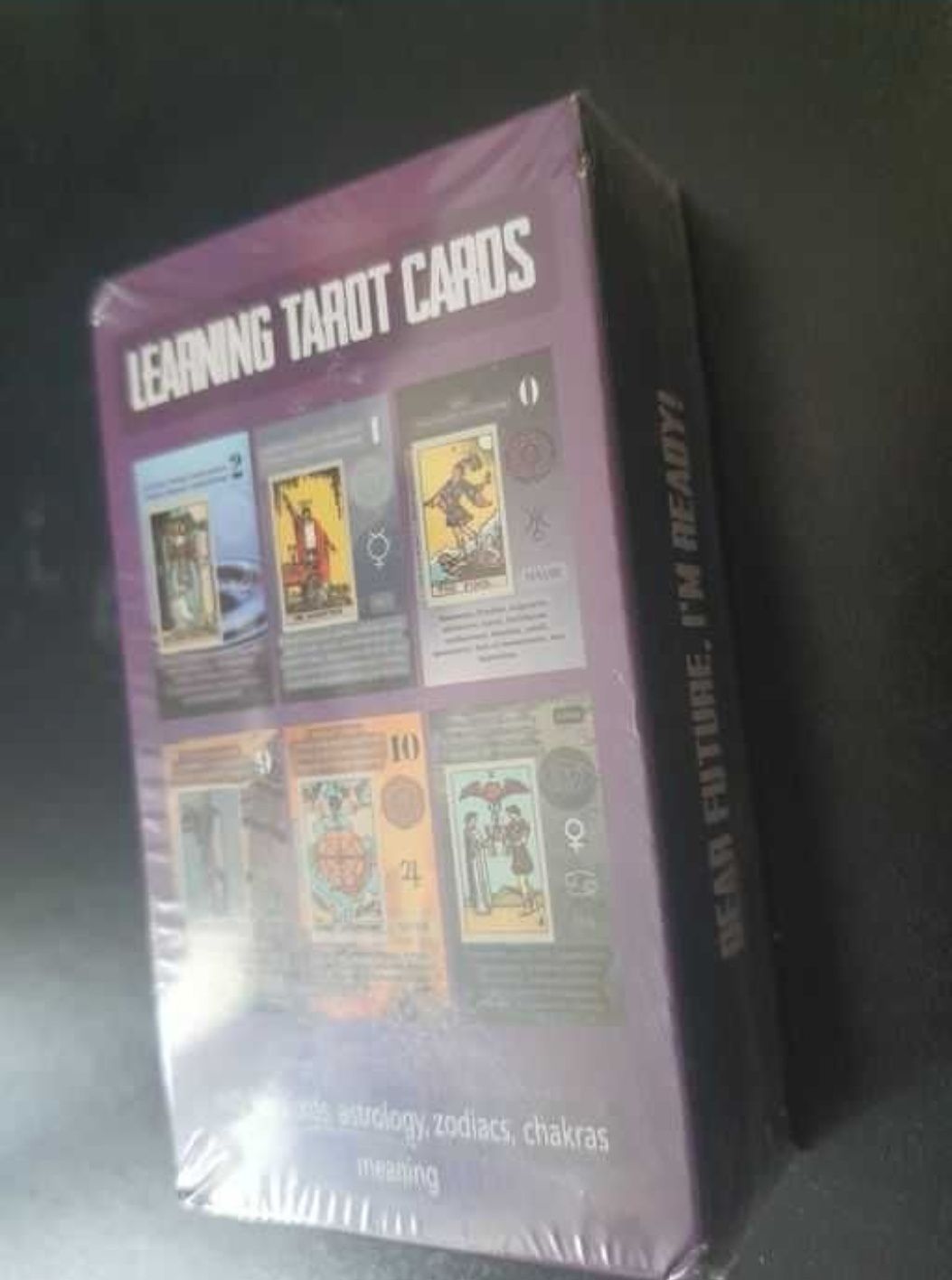 Karty Tarota do nauki z opisami Learning Tarot cards nowe w folii