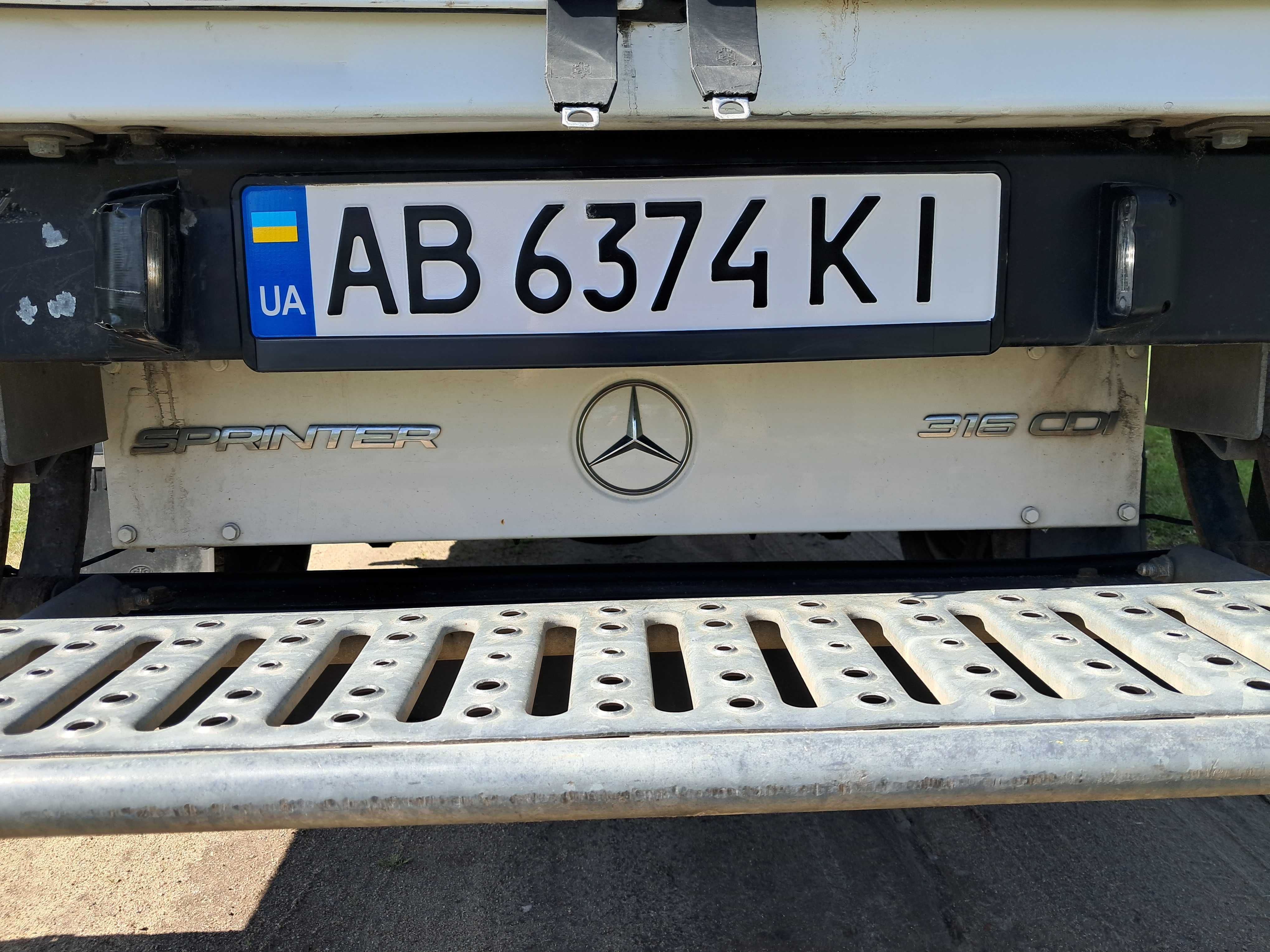 Mercedes-Benz Sprinter 316 CDI 2015року 2.2 120kw 163к.с 6ступка Махі