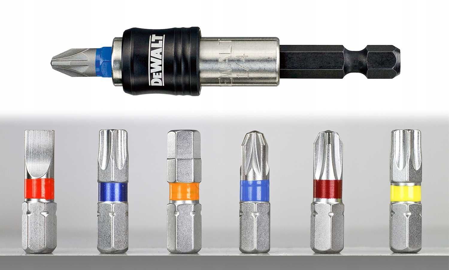 Zestaw końcówek wkrętarskich DeWALT 32 el. TORX 1/4 ze skrzynką