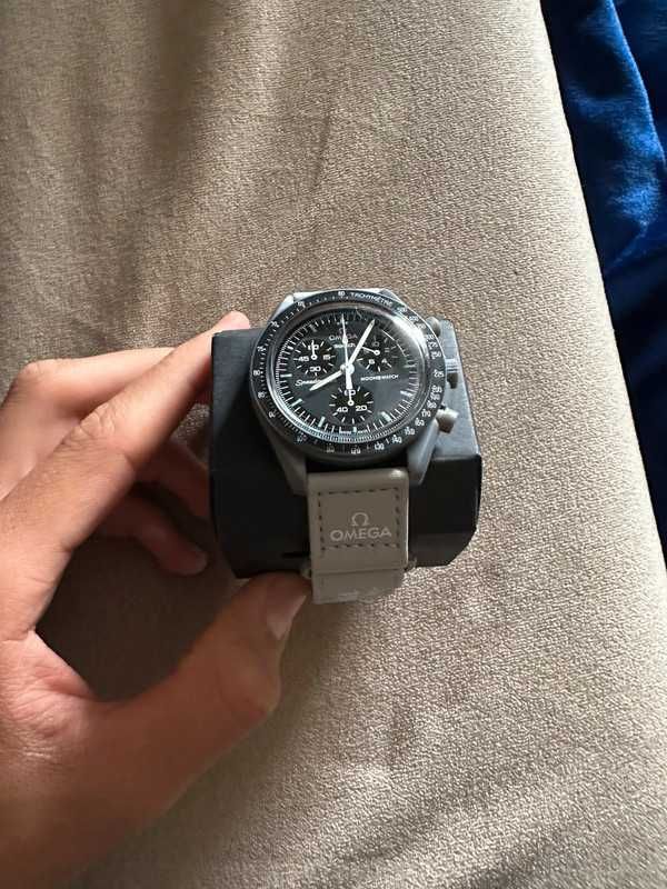 Omega x Swatch Mercury SO33A100 - Kup Teraz z Darmową Dostawą!
