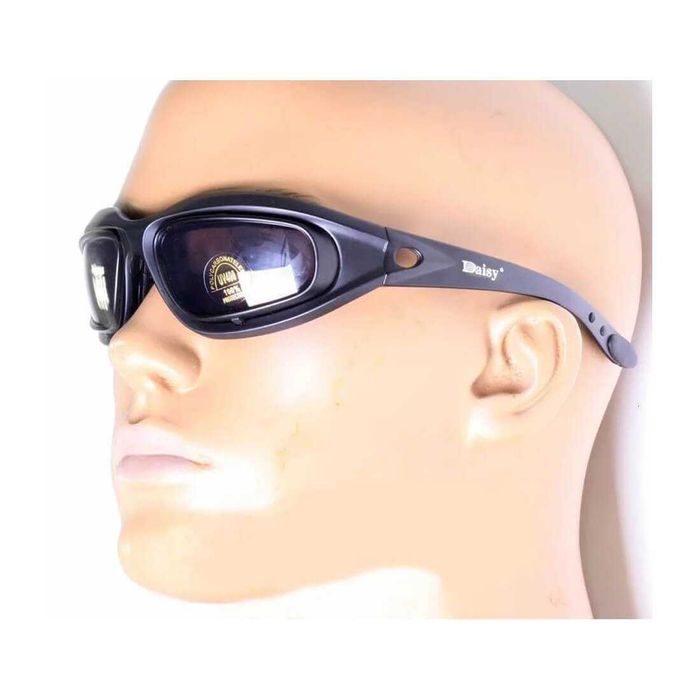 Óculos tácticos 4 Lentes intercambiáveis anti UV polarizados