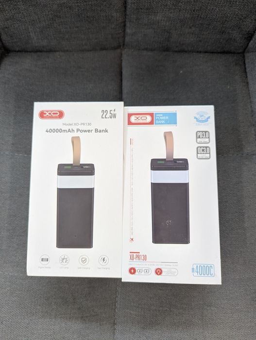 Павербанк Power bank XO-PR130 40000 22.5w