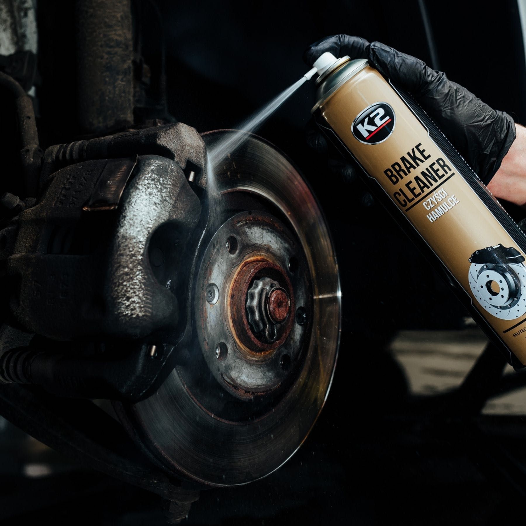 3 x K2 Brake Cleaner zmywacz do hamulców tarcz 600ML W105