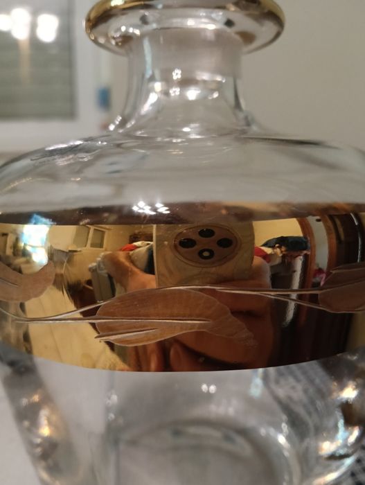 Conjunto de copos em cristal com ouro - CreArt (Itália)