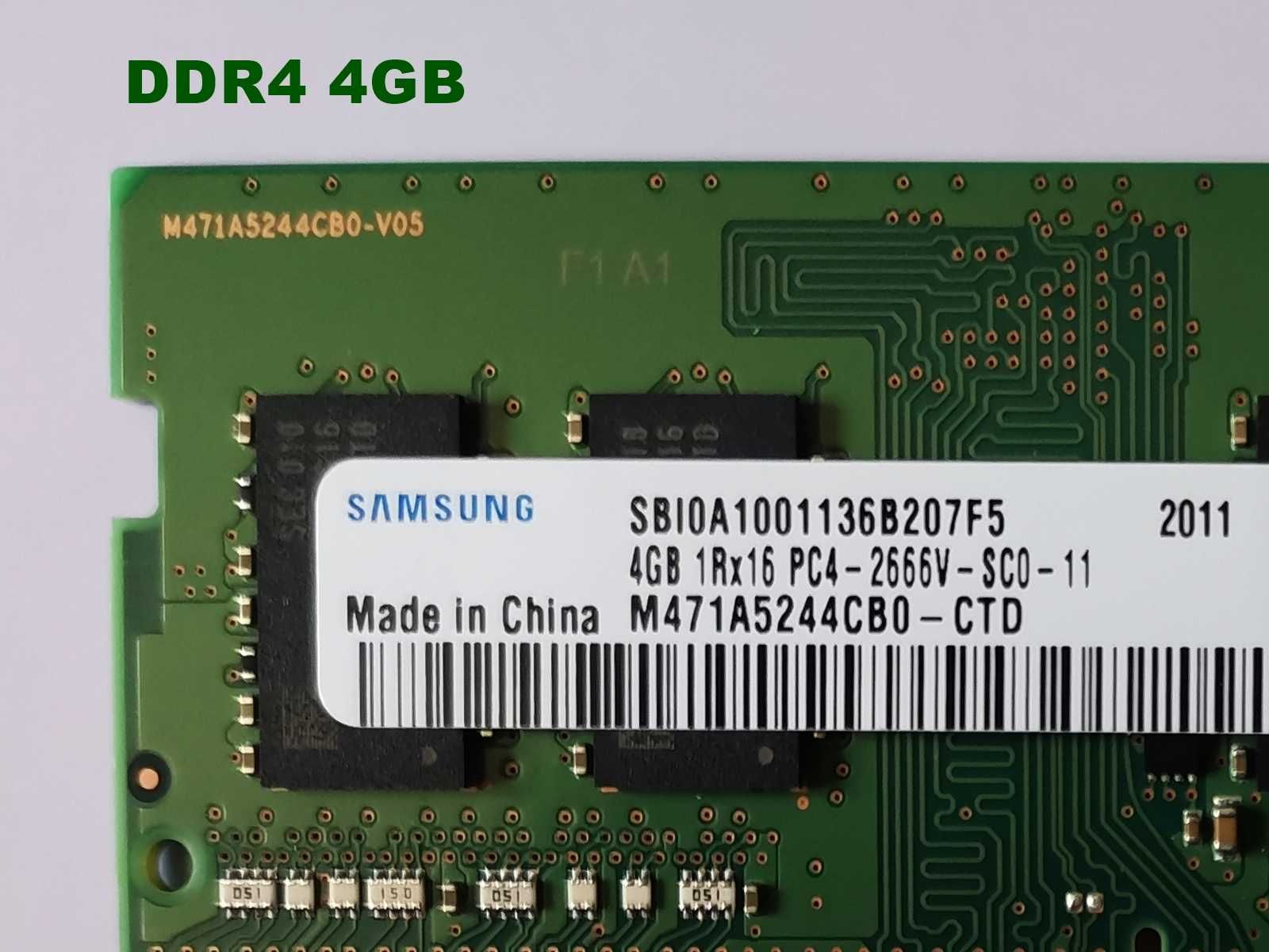 DDR4 4GB Samsung 2666v - 1Rx16