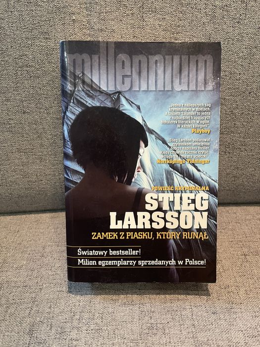 Zamek z piasku który runął Stieg Larsson
