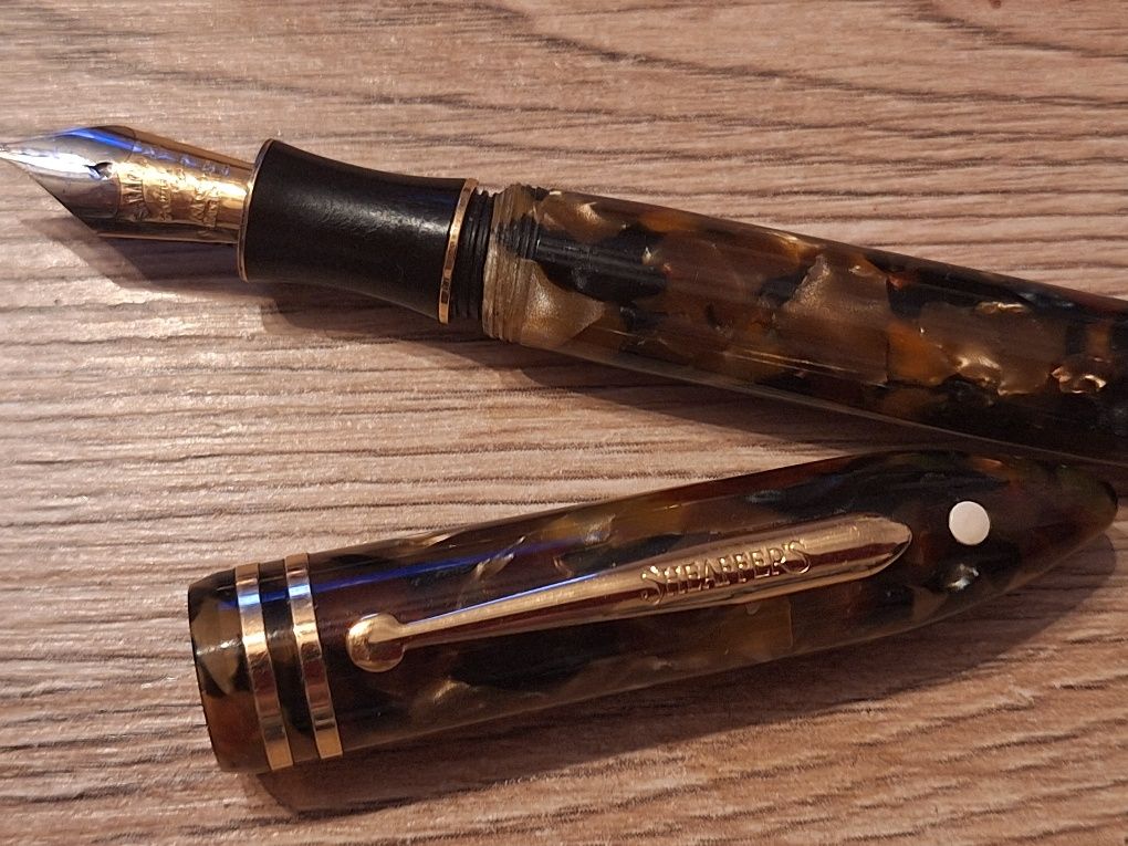 Pióra  wieczne firmy  Sheaffer i Parker.