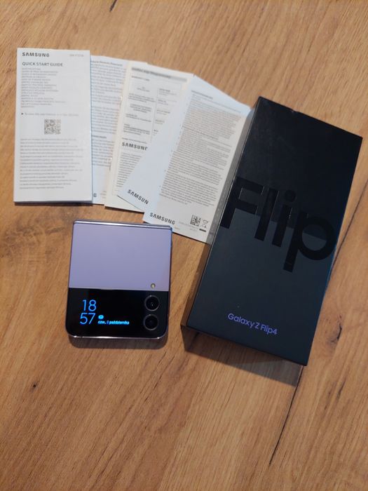 Samsung Galaxy Z Flip4 5G 8gb128gb#blokada Gmail#stan bdb