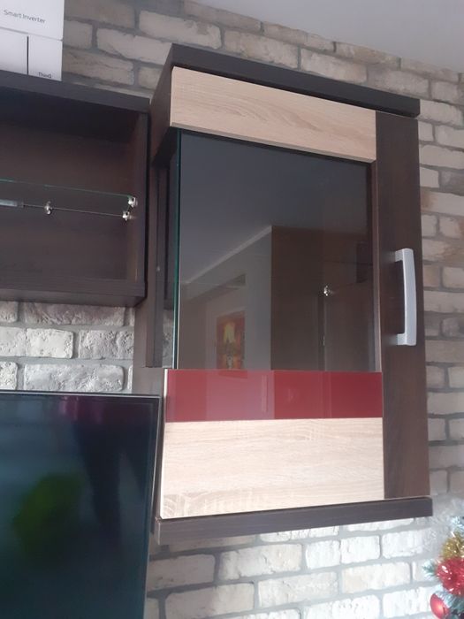 Witryna Soneo wisząca z podświetleniem 2 szt