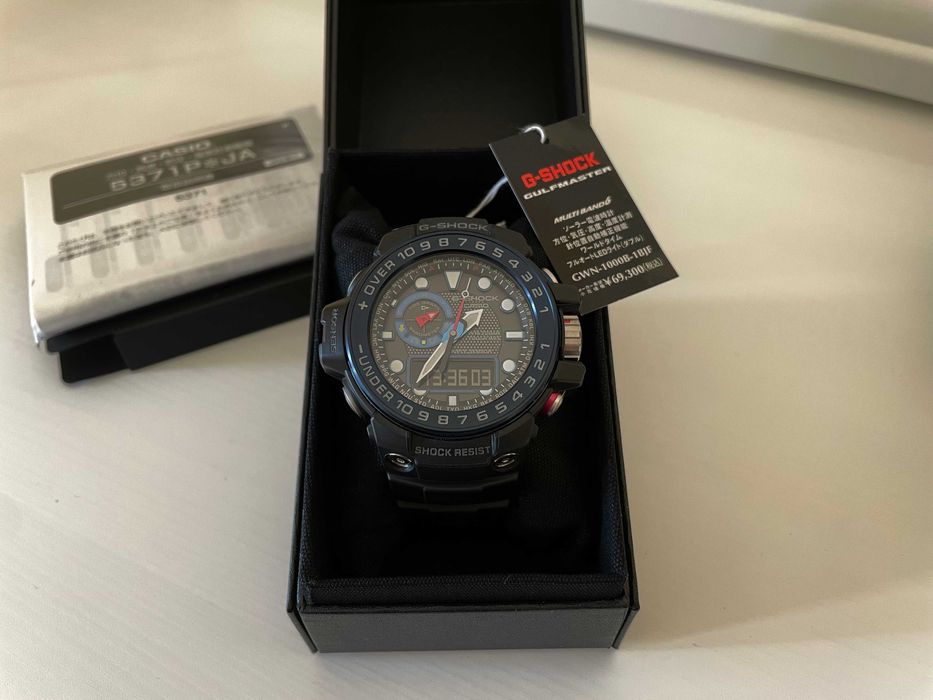 Casio G-Shock GULFMASTER GWN-1000B-1BJF - Нові