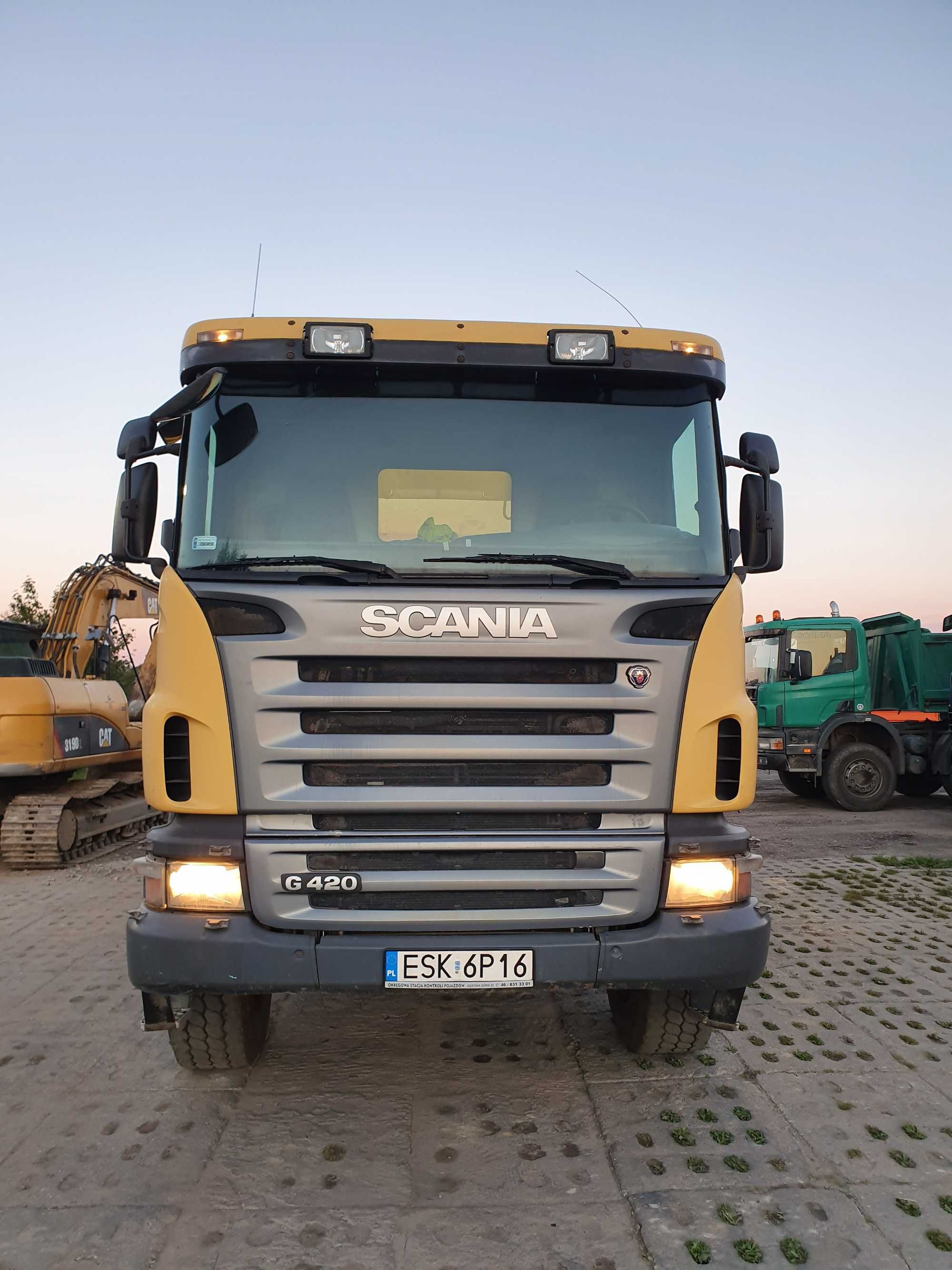 SCANIA WYWROTKA 8X6 R420 HPI rok produkcji 2009