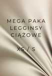 Legginsy ciążowe XS S