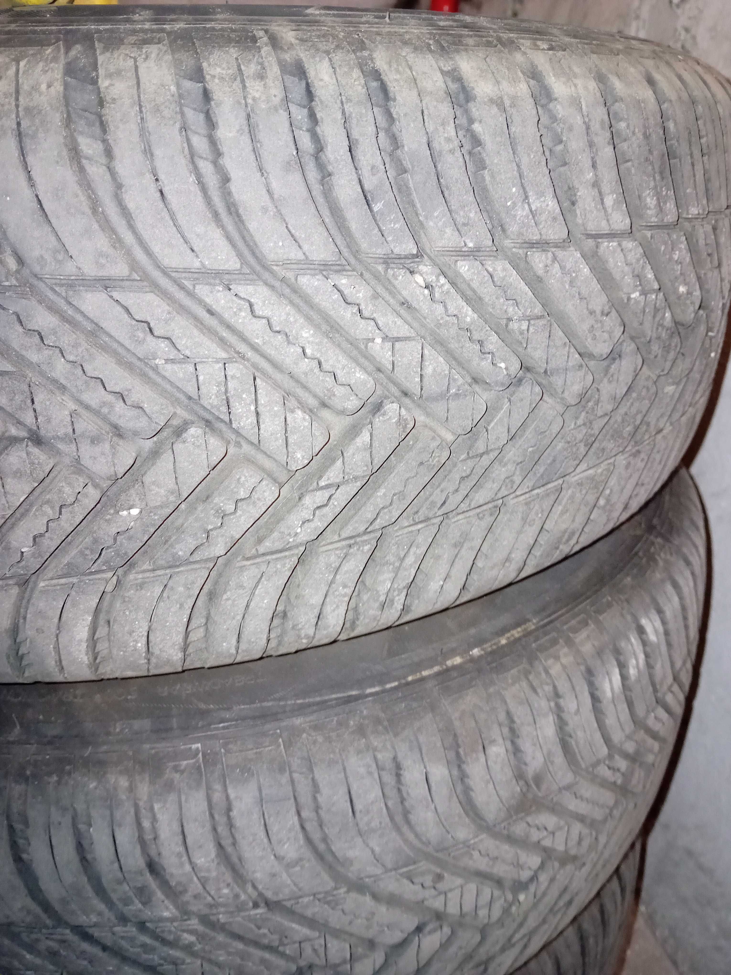 205/60 r16 opony całoroczne hankook koła vw sharan felgi stalowe