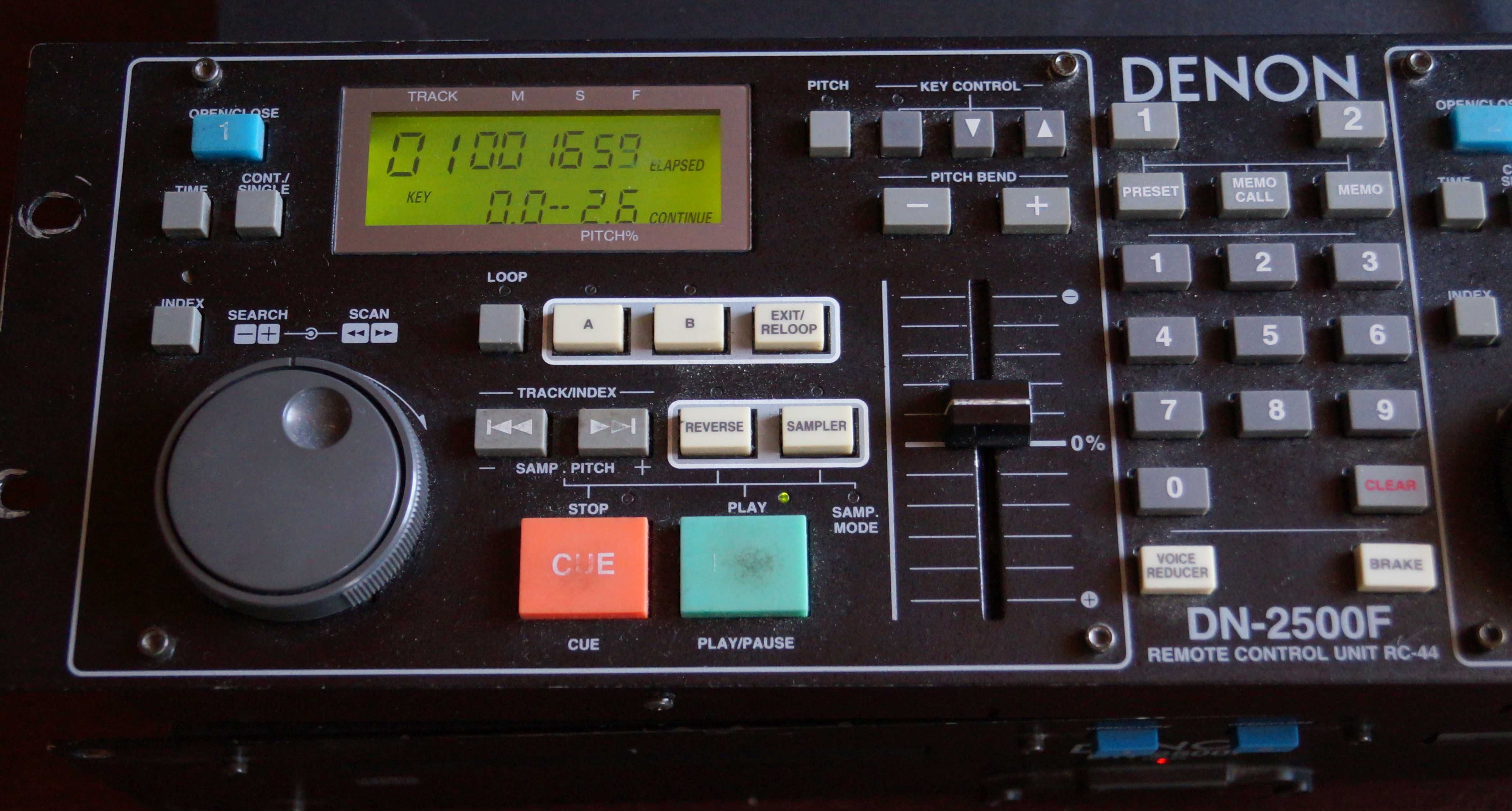 Fajny Mixer Audio Denon DN-2500F Dj Control+Baza 2xcd Wysyłka