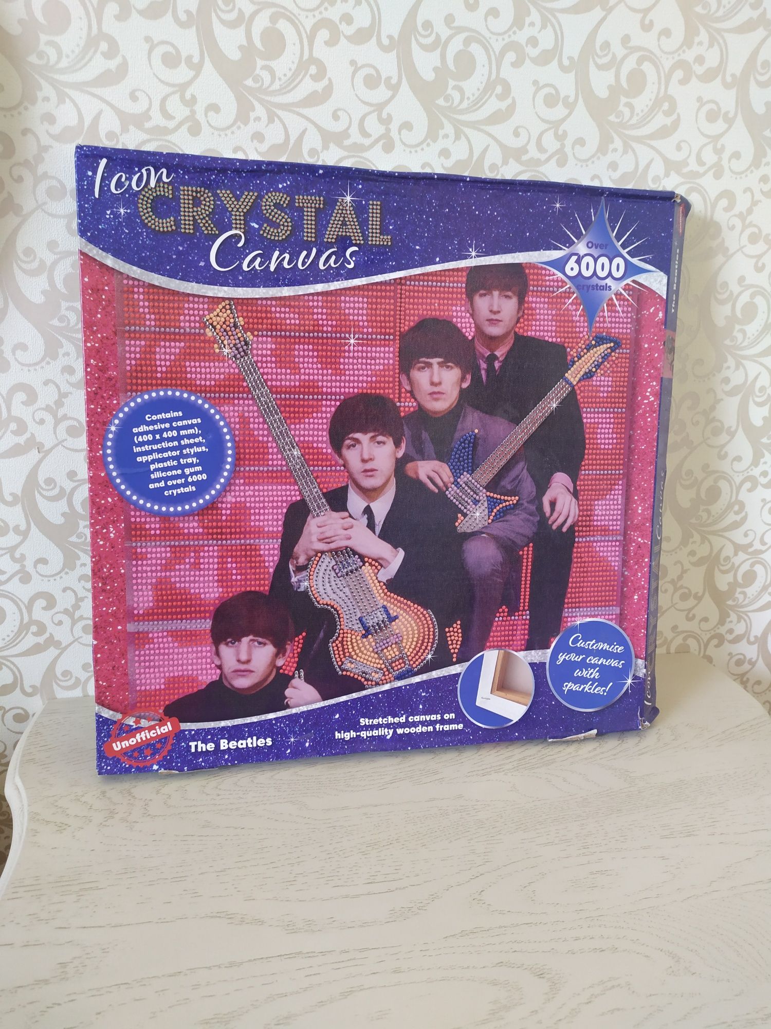 Алмазна мозаїка, картина кристали Кришталеве полотно Icon The Beatles