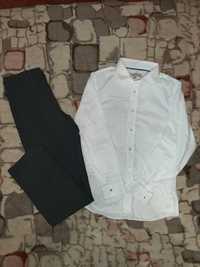 школьная форма брюки и рубашка для мальчика 10-11 лет, рост 140-146 см