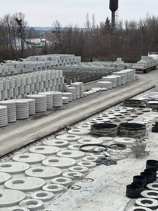 Бетонні кільця, плити перекриття від виробника