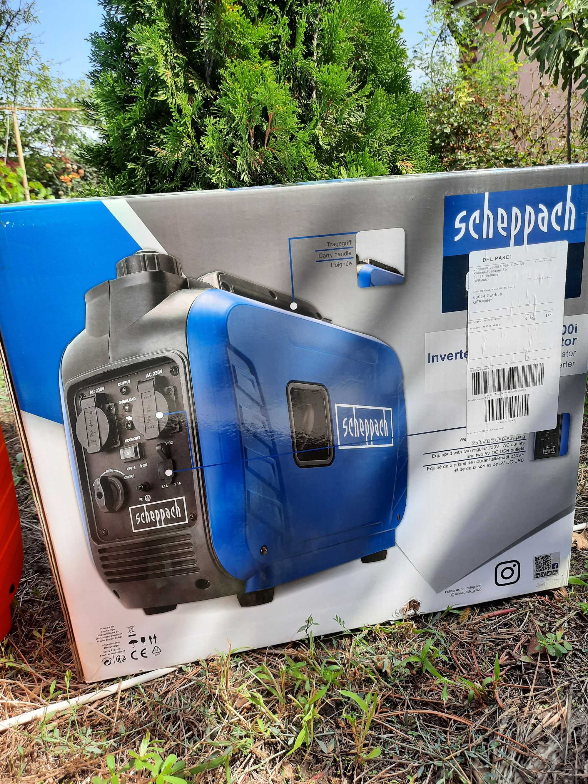 Инверторный Бензиновый Генератор SCHEPPACH SG2500I