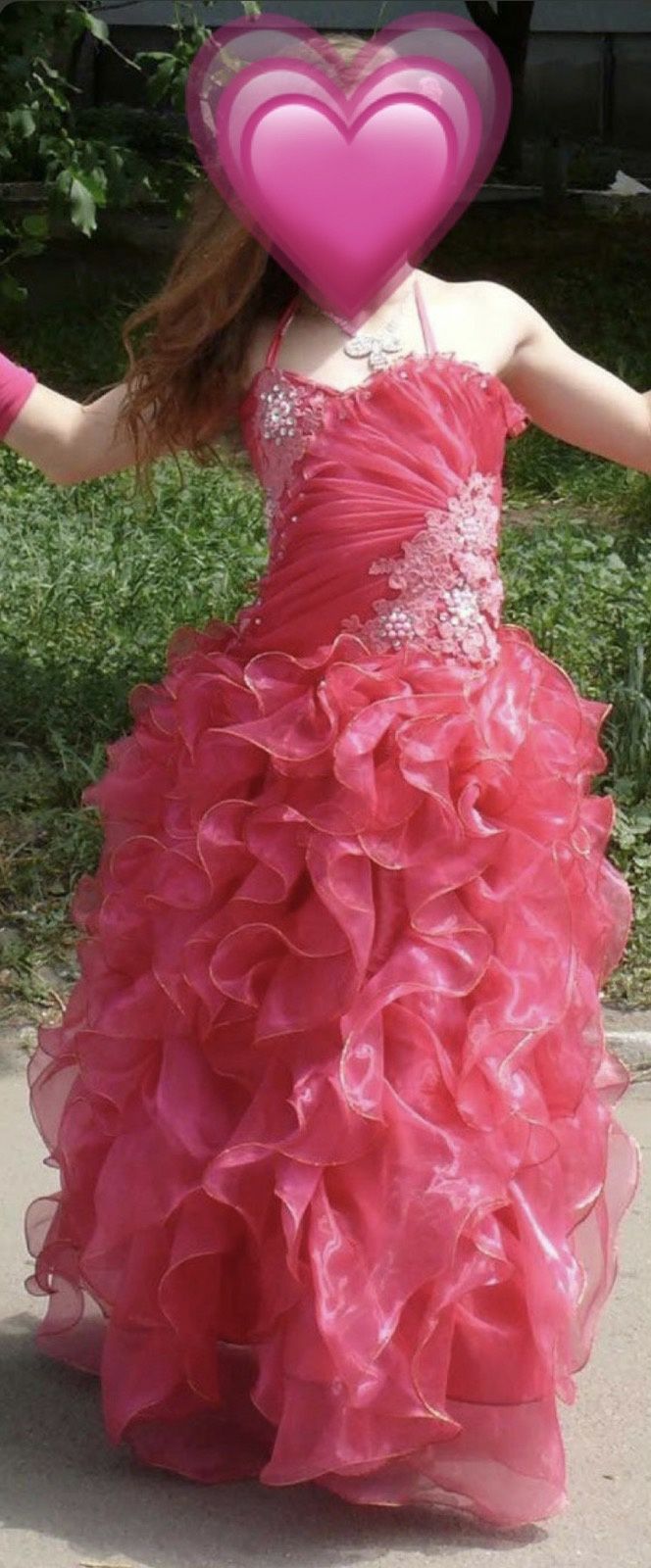 Нарядне плаття, святкова сукня р. 150 см