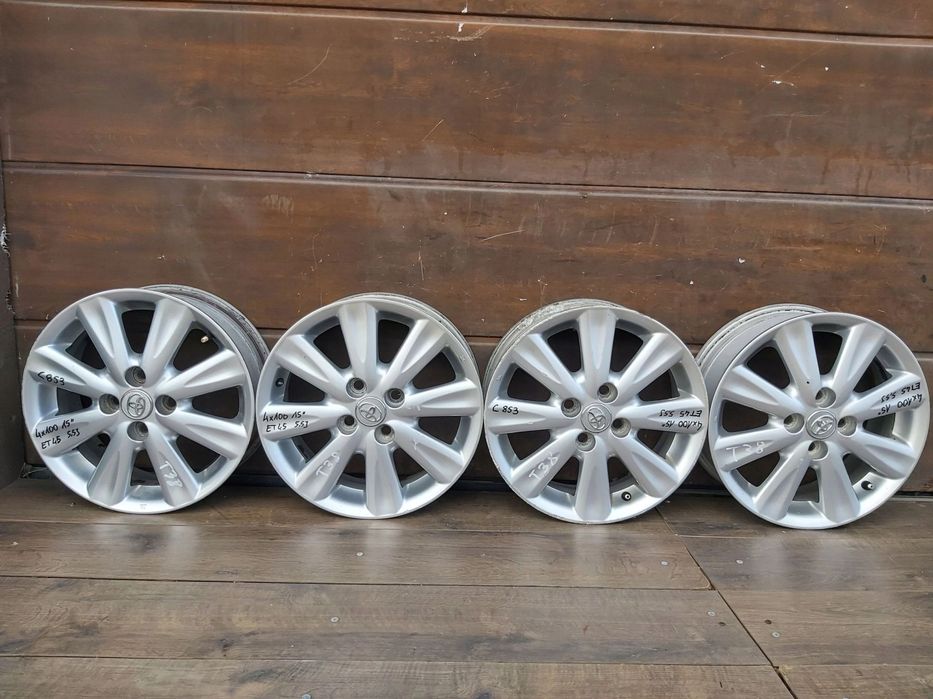 Toyota Yaris I II III Alufelgi 15 4 x 100 et45