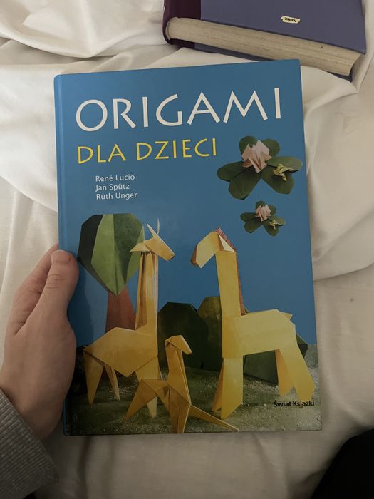zestaw książek dla dzieci origami poradnik japonia kuba guzik i dzika